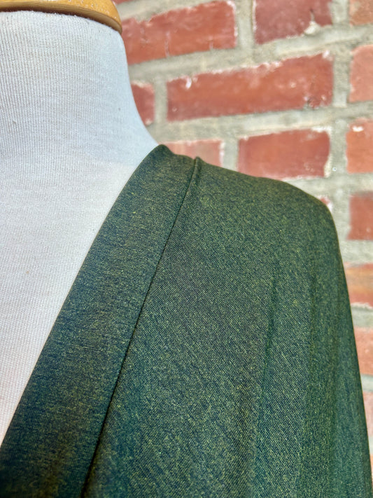 Bamboo/Cotton Stretch Jersey in Heather Forest