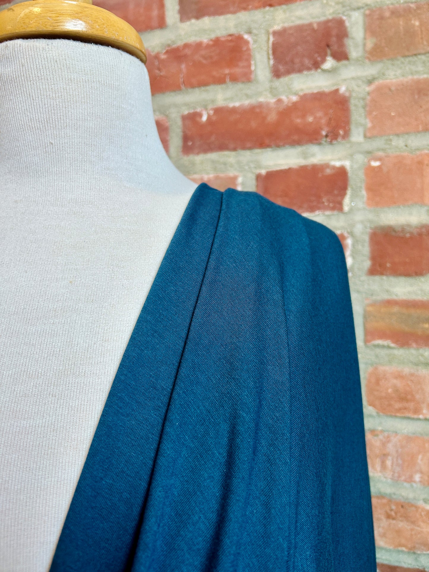 Bamboo/Cotton Stretch Jersey in Bluebell