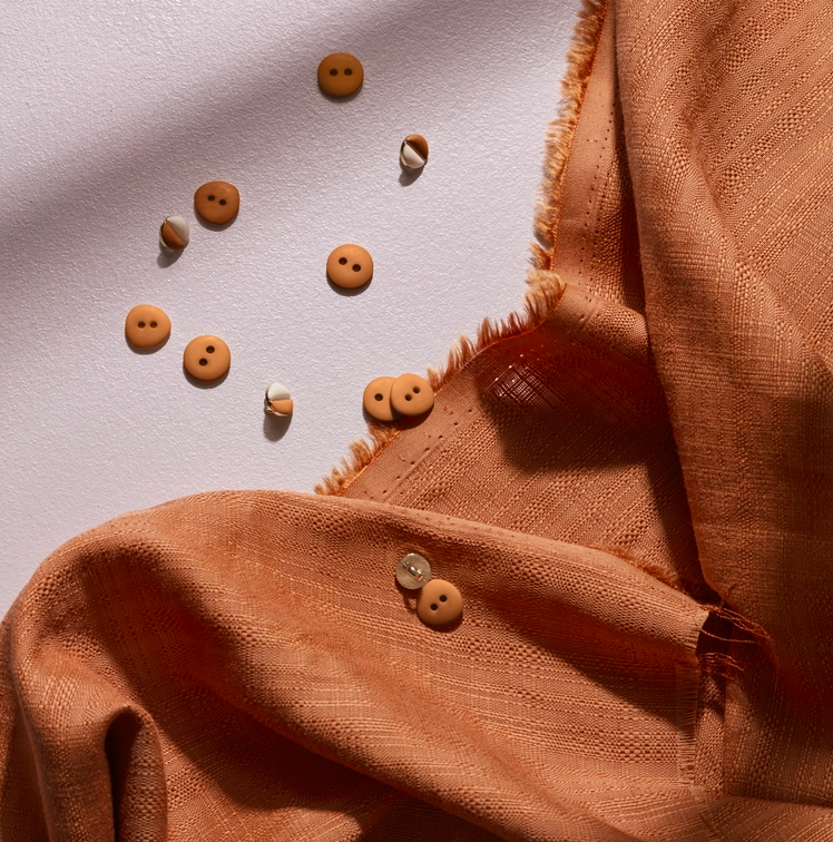 Cotton Viscose Flake In Pecan Pie