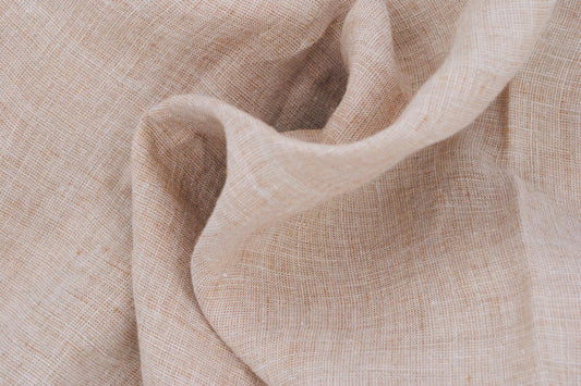 100% Linen Deadstock in Wheat