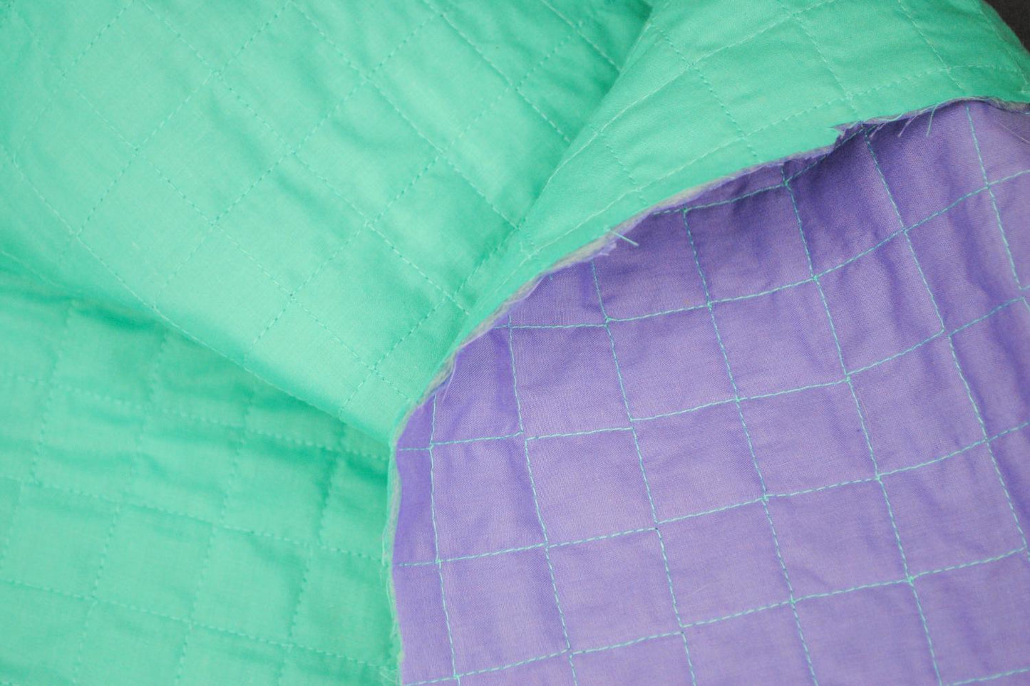 Reversible Quilted Cotton Deadstock