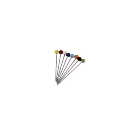 Glass Head Pins Assorted