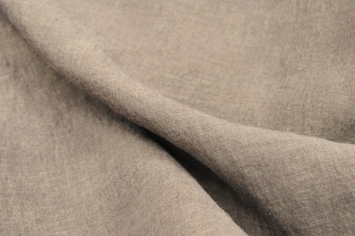 100% Linen Deadstock in Chestnut
