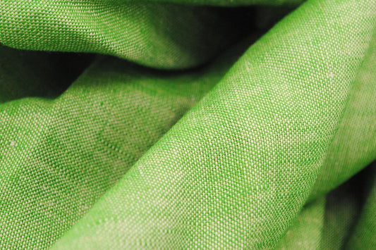 100% Linen Deadstock in Lime