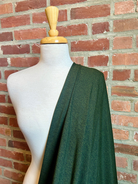 Bamboo/Cotton Stretch Jersey in Heather Forest
