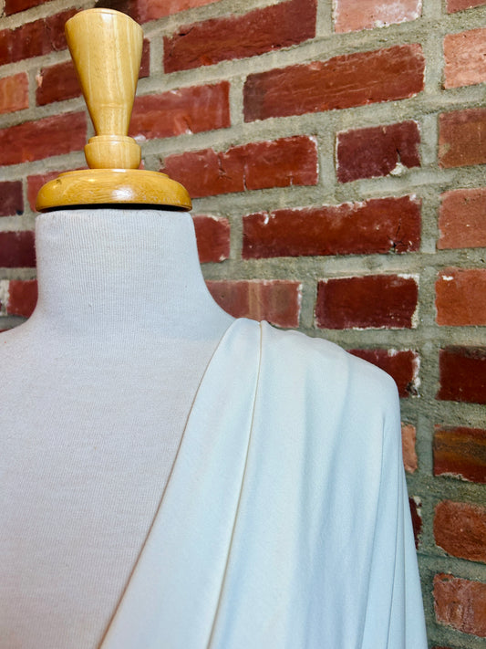 Bamboo/Cotton Stretch Jersey in Ivory