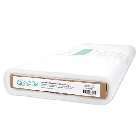 Callie Del Non-Woven Midweight Fusible Interfacing