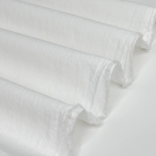 Sandwashed Cotton in Ivory