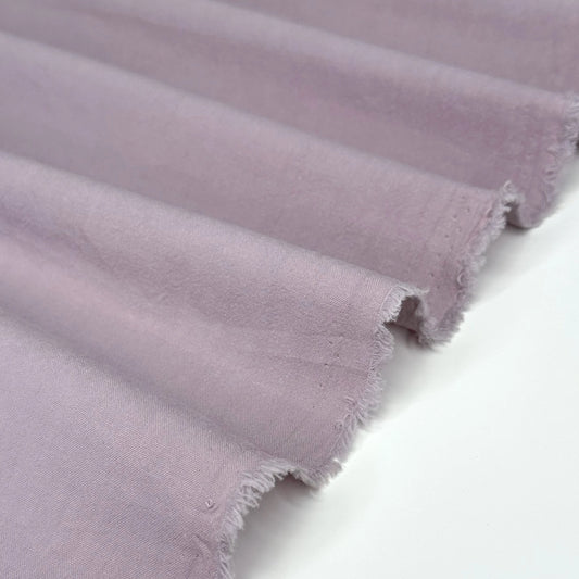 Sandwashed Cotton in Lilac