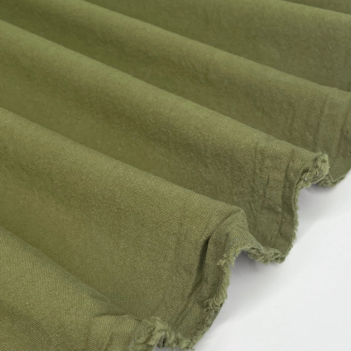 Sandwashed Cotton in Moss