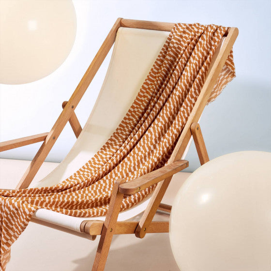 Domino Viscose Crepe in Ochre