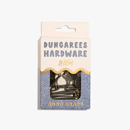 KATM Dungarees Hardware Kit | Aged Brass