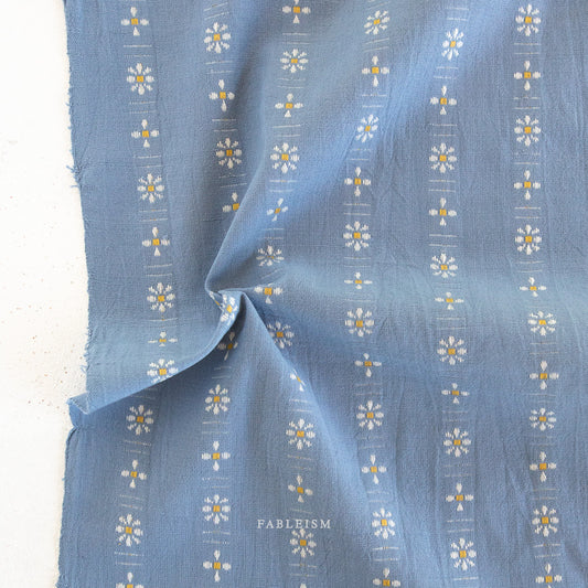 Daisies in Stone Blue