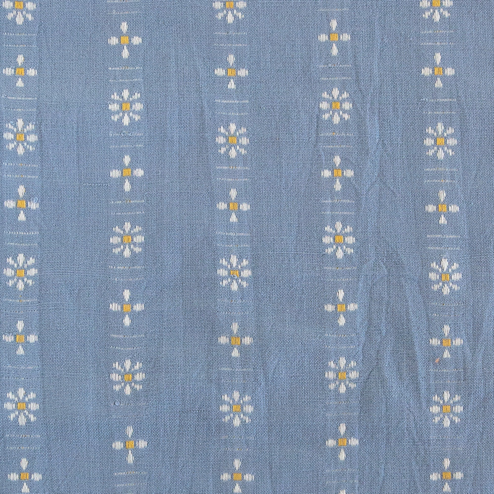 Daisies in Stone Blue