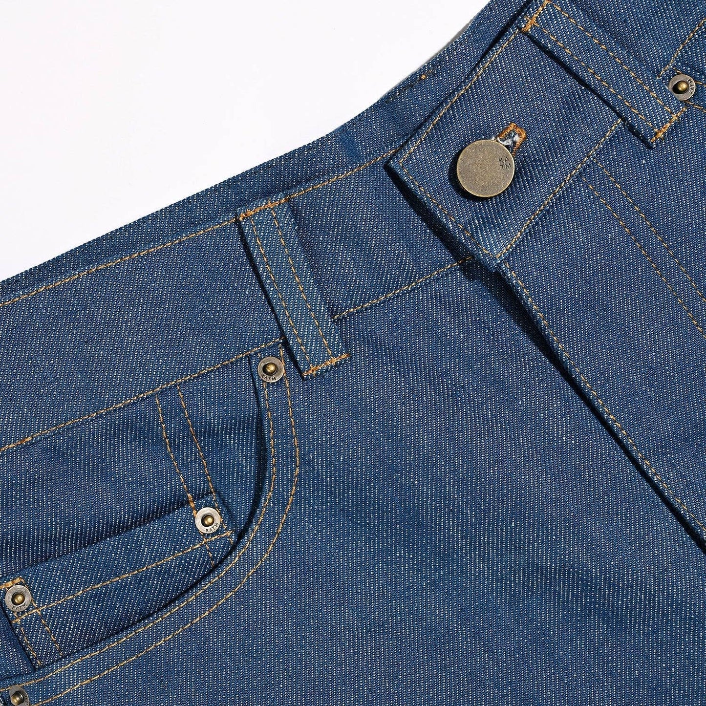 KATM Jeans Hardware Kit | Aged Brass