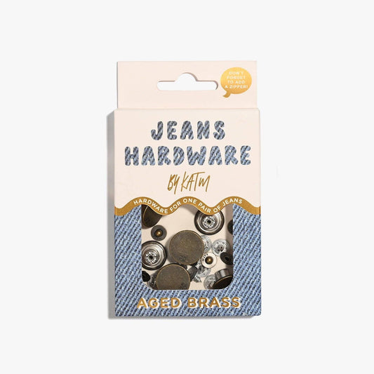 KATM Jeans Hardware Kit | Aged Brass
