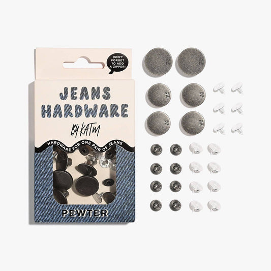 KATM Jeans Hardware Kit  | Pewter