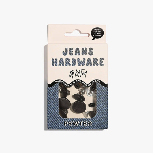 KATM Jeans Hardware Kit  | Pewter