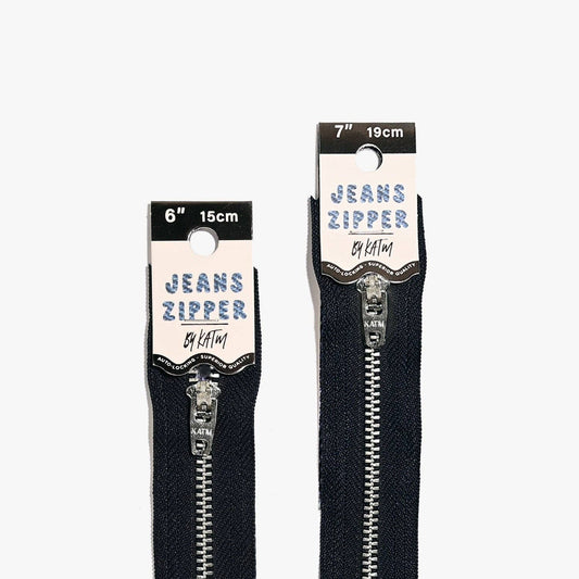 KATM Jeans Zipper | Navy