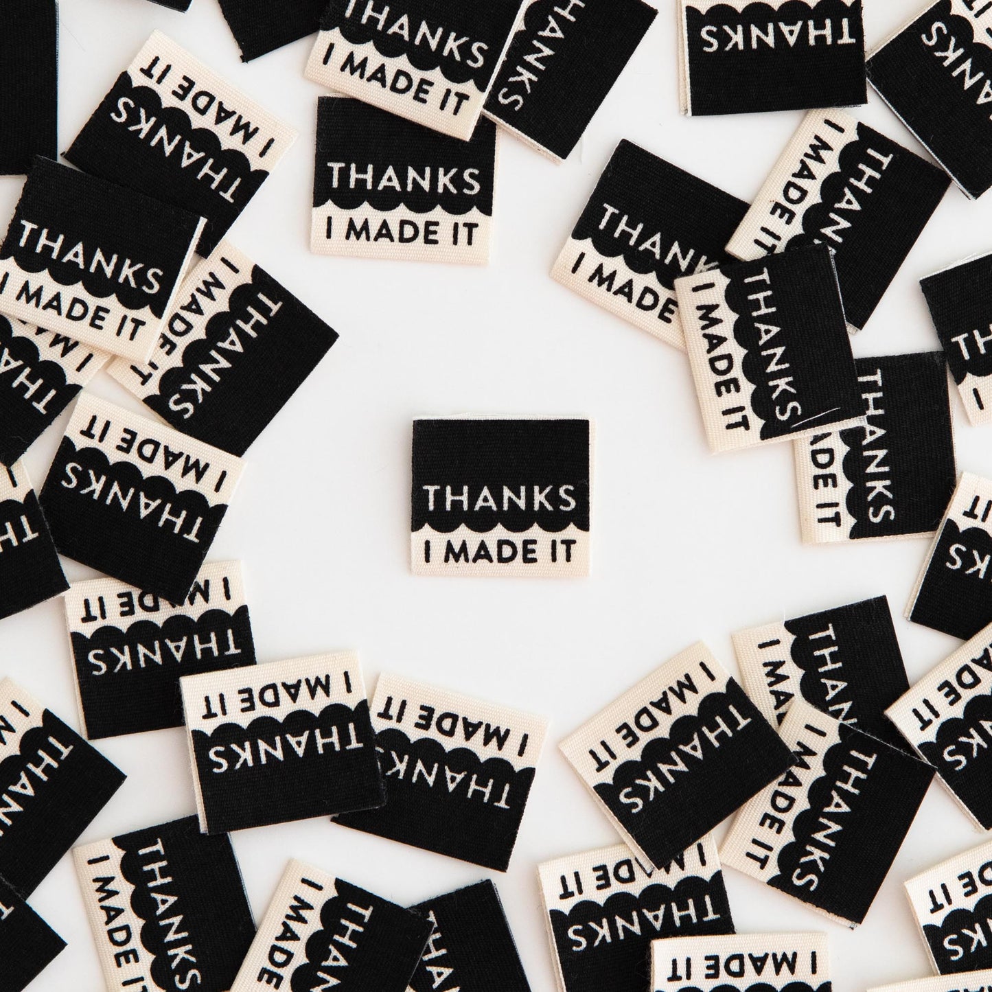 Thanks I Made It  Woven Labels By Sarah Hearts