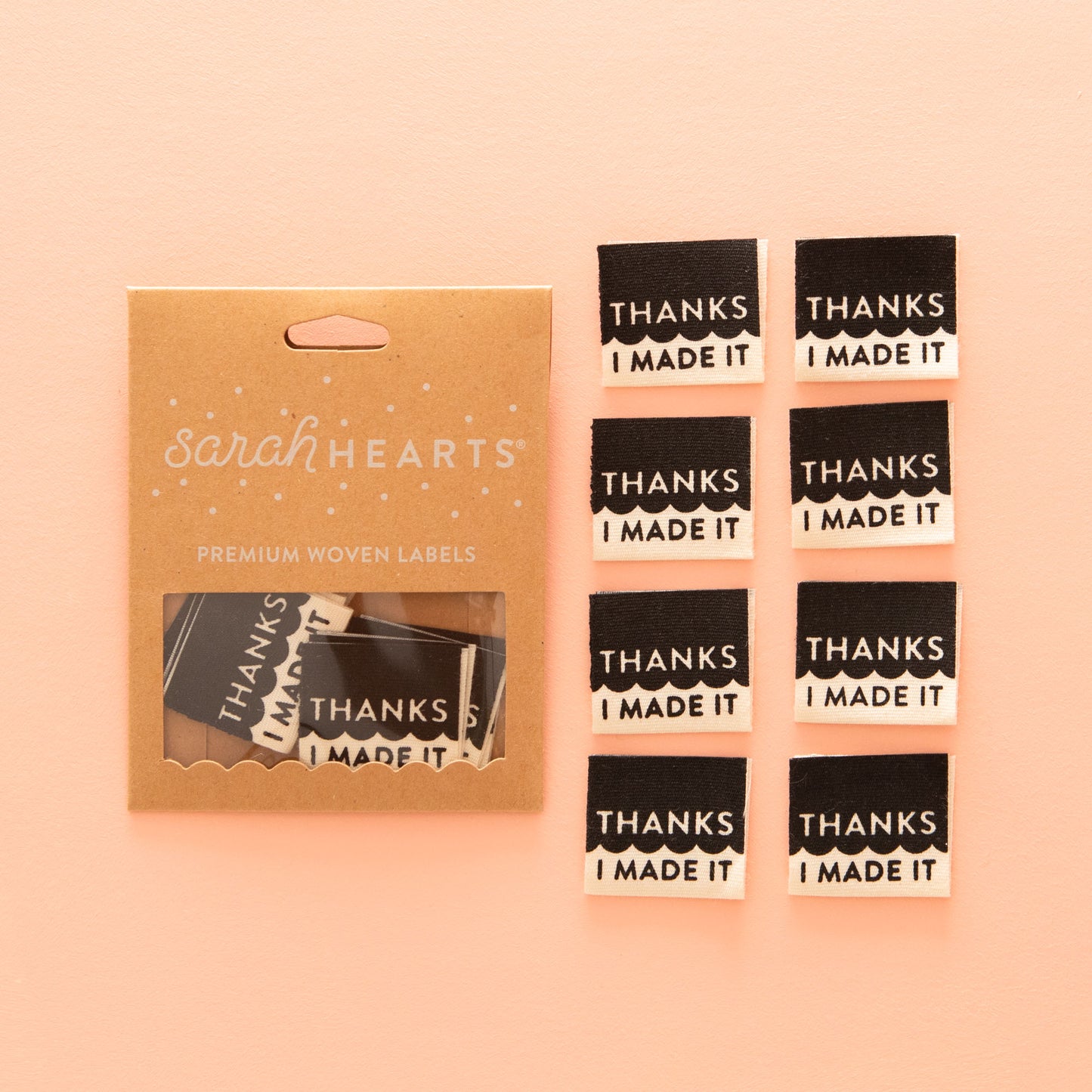 Thanks I Made It  Woven Labels By Sarah Hearts